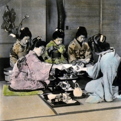 The Tea Ceremony by Japanese Photographer